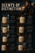 Men’s Scents of Distinction             16 oz 100% Soy Candle
