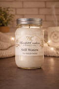 Still Waters                                      16 oz Candle                                   Sea Salt & Orchid
