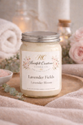 Lavender Fields.                             16 oz Candle.                                           Lavender