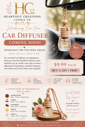 Pre Order ~ Car Diffusers