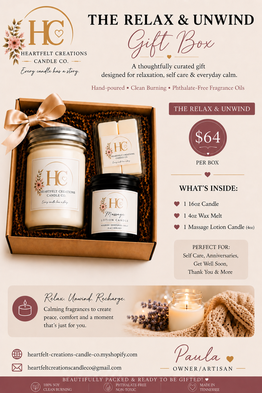Relax & Unwind Gift Box