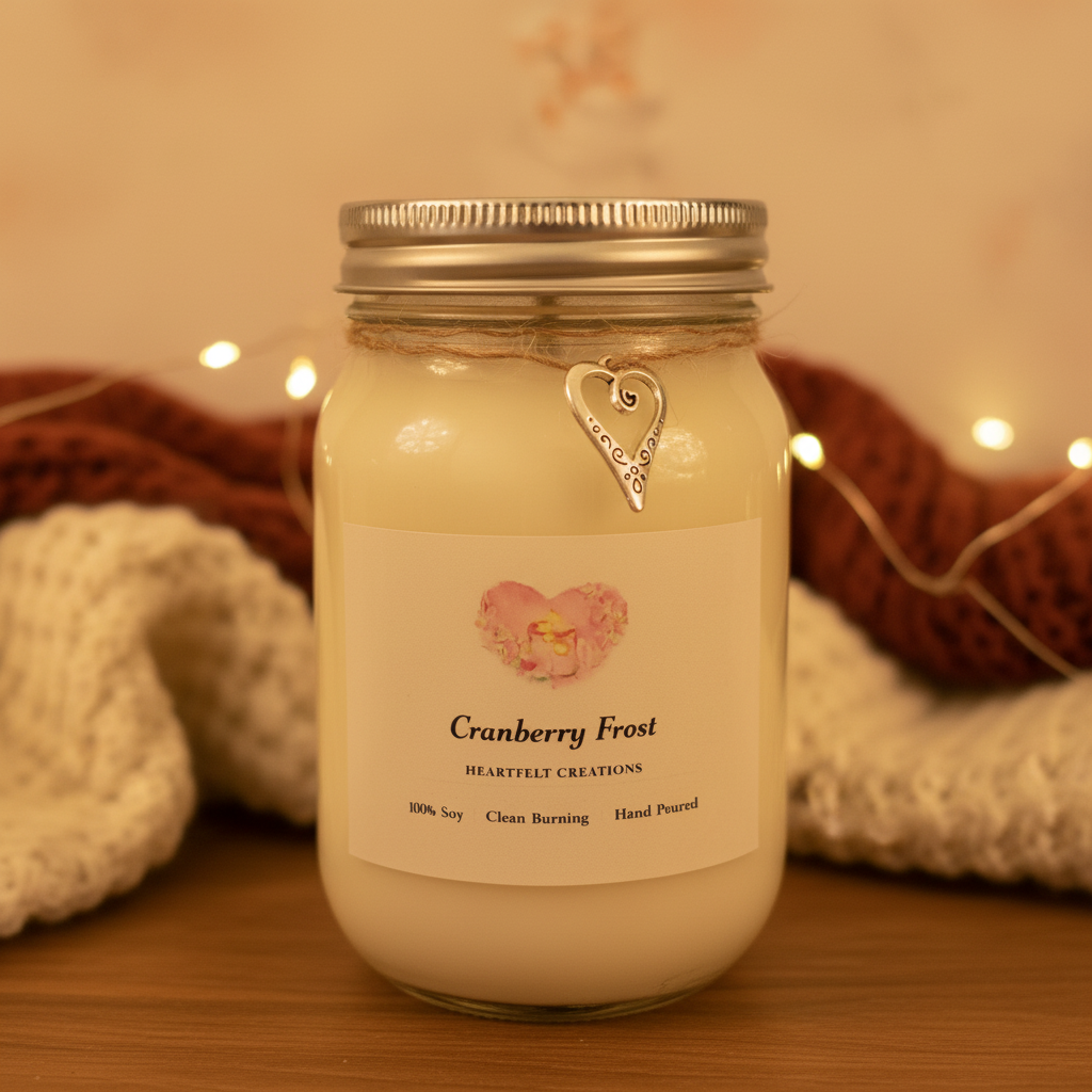 Cranberry Frost Candle