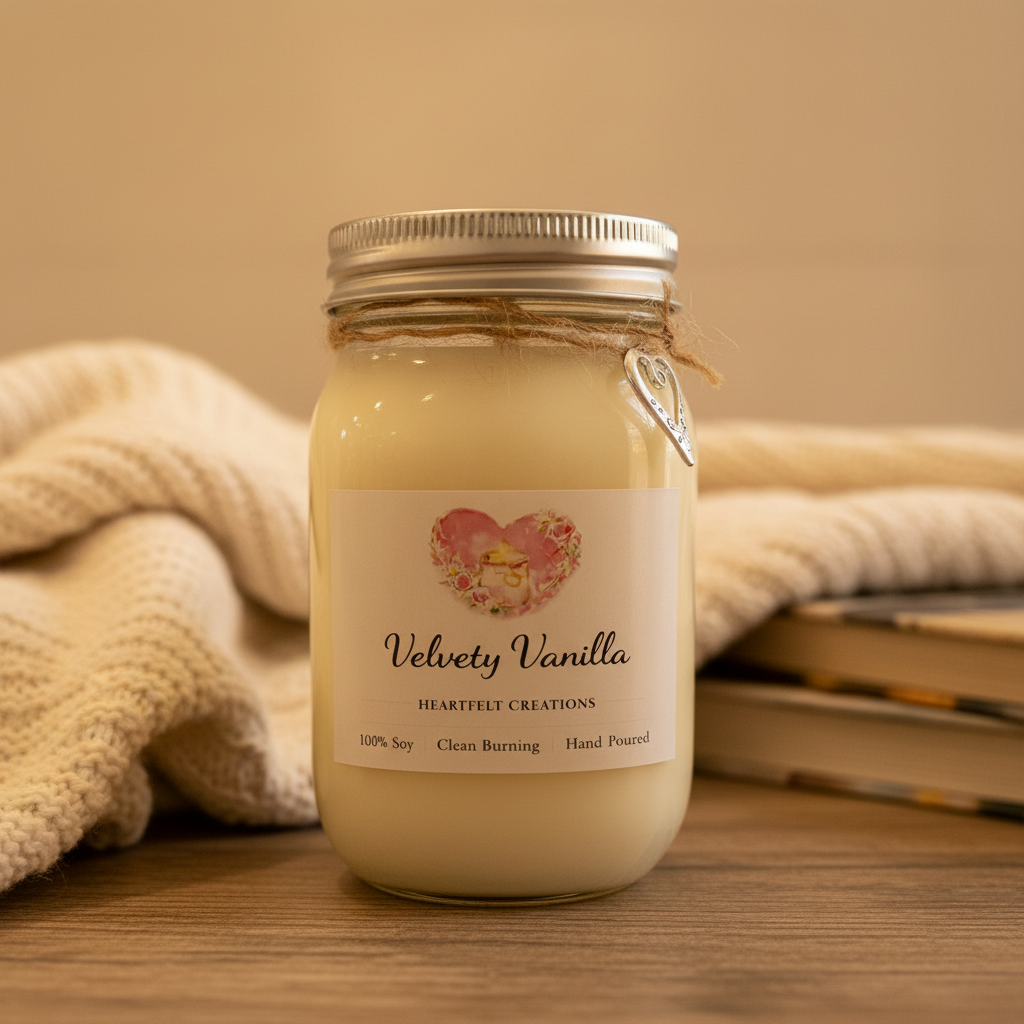 Velvety Vanilla Candle